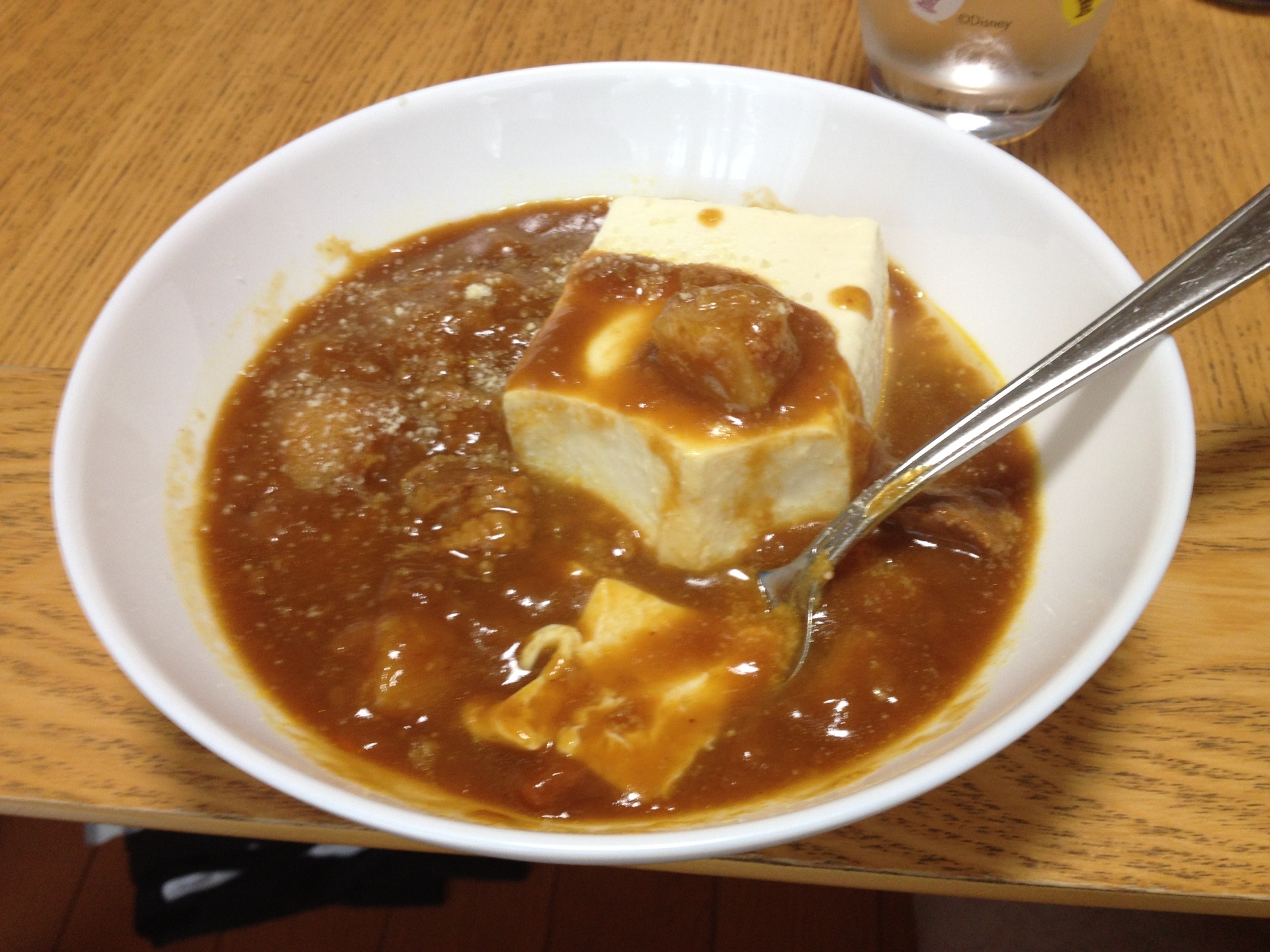 ばっちばちhachiya カレー豆腐